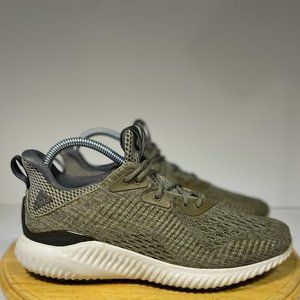 Adidas Womens (Size 7) Alphabounce Green Running Shoes Sneakers EM BW1191